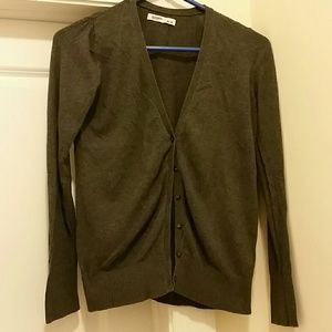 Dark grey cardigan
